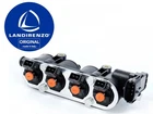Landirenzo Landi Injector Bar 4 Cyl. with Sensor MED 25-22 Orange Rail
