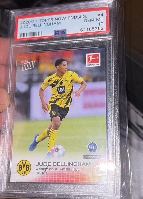 2020-21 Topps Now Bundesliga - Jude Bellingham #004 English /12793 (RC)