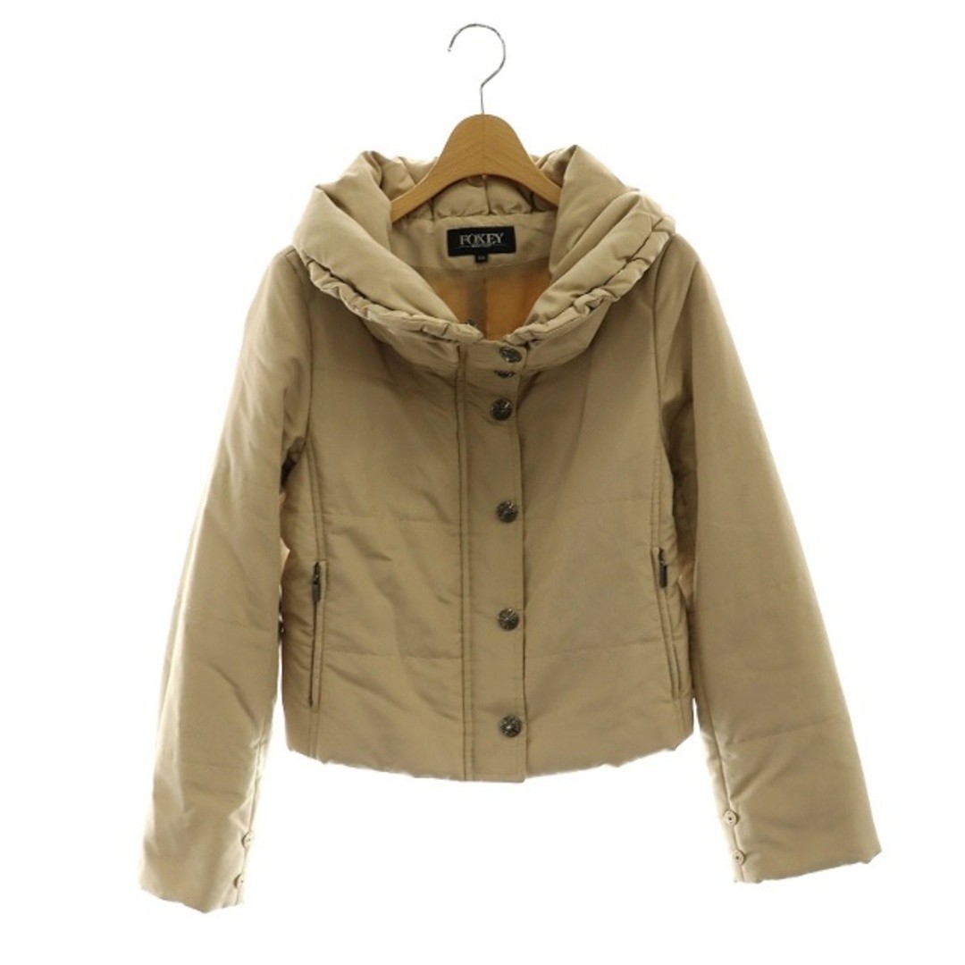 Foxey フォクシージャケット 38 美品 FOXEY フォクシー ジャケット 38 グレー ツイード 学校行事