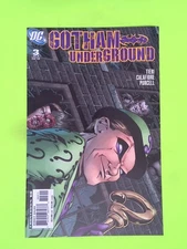 Gotham Underground #3 2008 DC Comics 1st App High Grade Comic Book W100-219