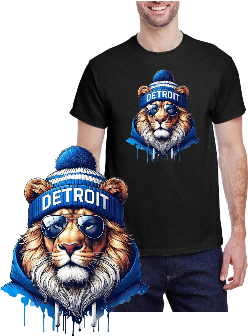 New With Tags / Detroit Lions / Wicking Performance T-Shirt