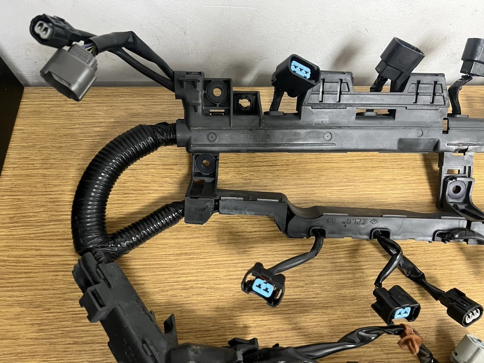 2005 HONDA CIVIC LX 1.7L D17A1 M/T 5 SPEED NON-VTEC ENGINE WIRE HARNESS OEM - Image 3 of 4