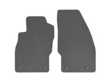 Veloursmatten für Opel Corsa V E Bj. 2014 - 2019 Neu Automatten GRAU VORNE ALPS