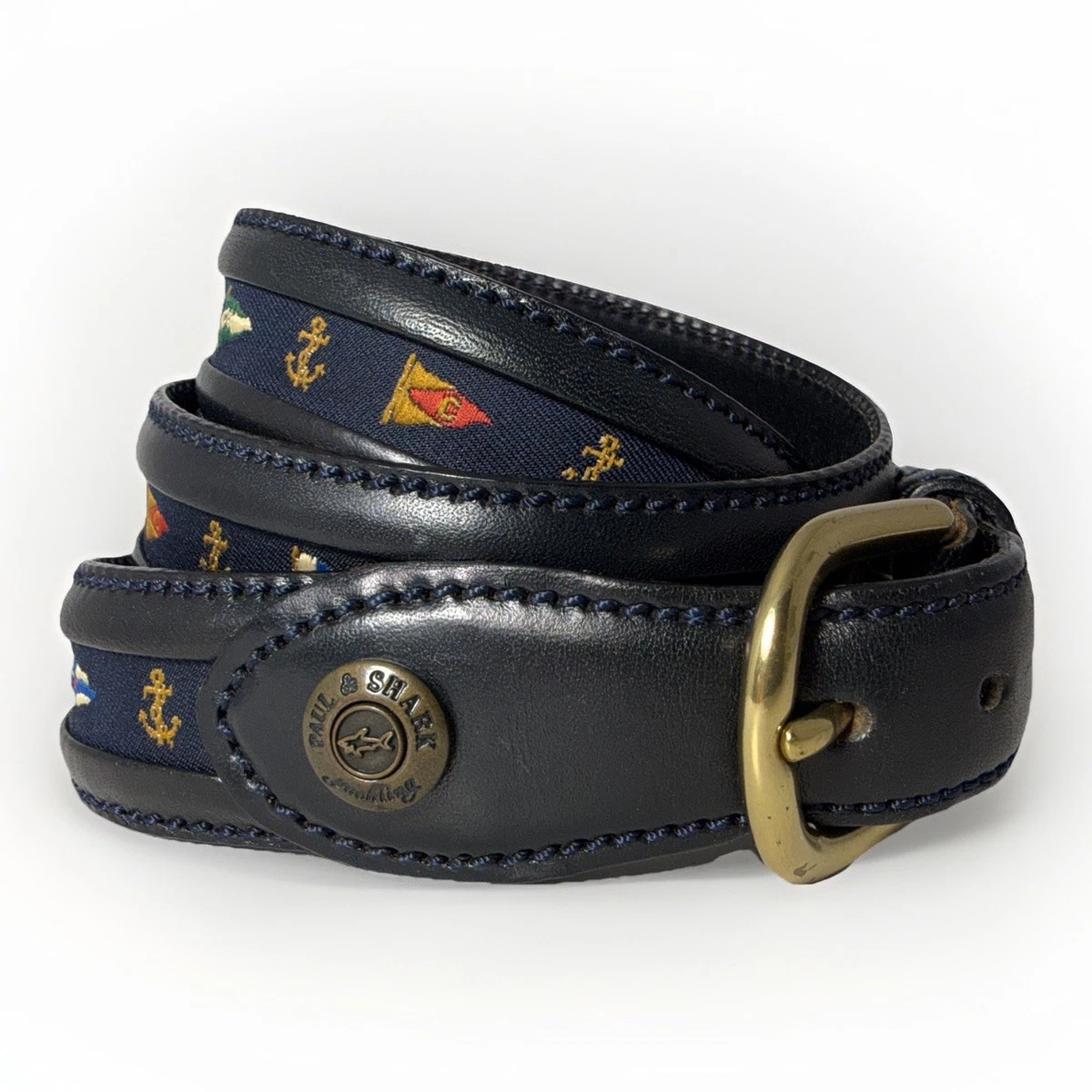 Las mejores ofertas en Cinturones de Cuero Paul & Shark para