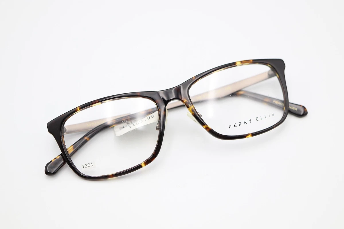 Perry Ellis Pe 433-3 Rich Clear Crystal Authentic Eyeglasses 51-18-140 Amazon.com: Perry Ellis Men main image 4