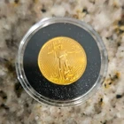 United States Mint American Eagle 2002 Gold Coin 1/10 oz $5 coin