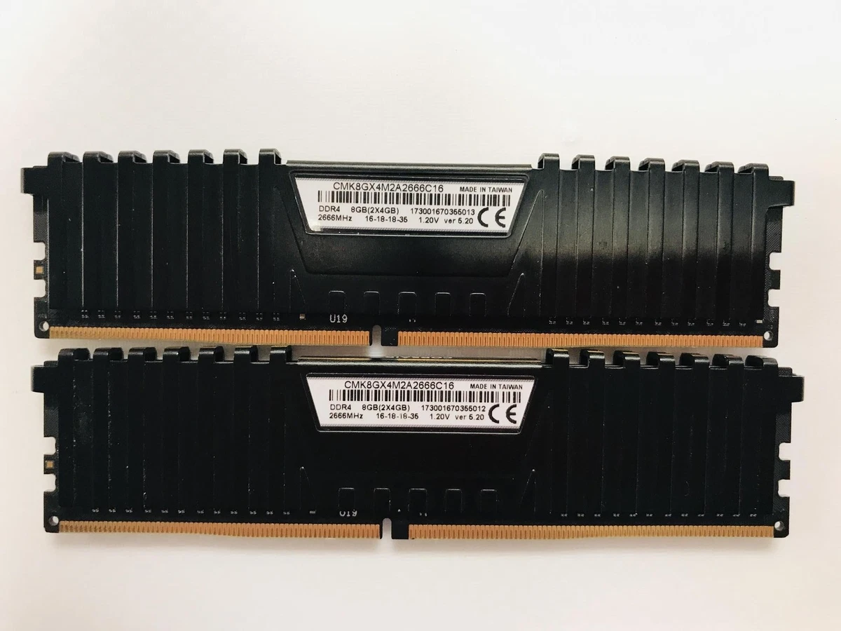 Preços baixos em Corsair PC4-21300 (DDR4-2666) velocidade de