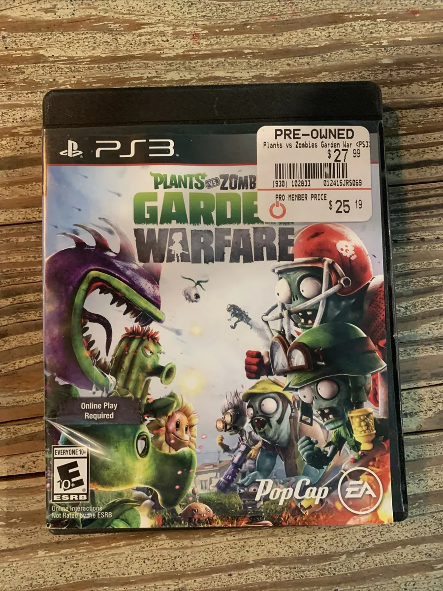 Plants vs Zombies Garden Warfare(Online Play Required) - PlayStation 3