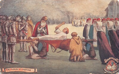 PAGEANT POSTKARTE HISTORISCHER DOVER FESTZUG VORBEI VON CAWAYNE GD PLUS V GD