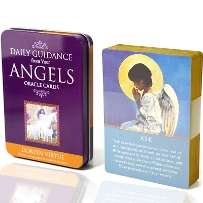 Daily guidance from your angels daily oracle deck, 44 card set and pdf guidebook