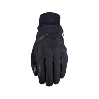 GUANTES MOTO FIVE WFX DISTRICT WP NEGRO PROTECCIÓN DEPORTIVA IMPERMEABLE - Imagen 1 de 4