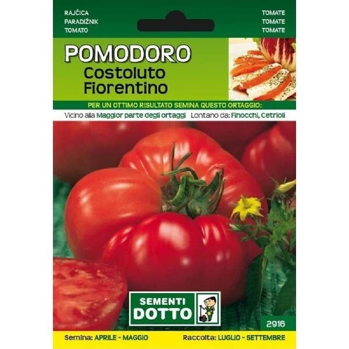 GARDEN SEEDS - TOMATO SEEDS FLORENTINE RIB - SEM. DUTTO