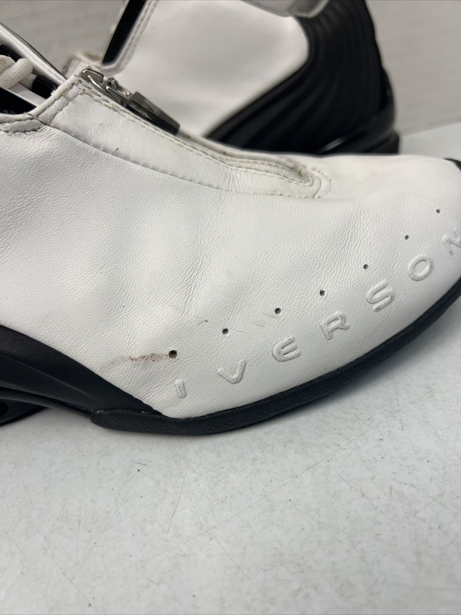 Reebok Iverson 3 Low Black White Size 6 Used 74-76091 | eBay Reebok Iverson 3 Low Black White Size 6 Used 74-76091 | eBay