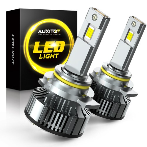 AUXITO 9012 LED High Low Beam Bulbs Headlight Y19 Series CANBUS White EOOH - Picture 12 of 17