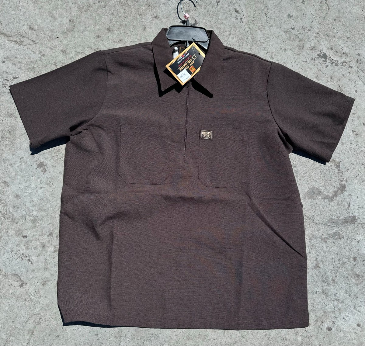 FB County Short Sleeve Solid Half Zip Shirt | eBay FB County Short Sleeve Solid Half Zip Shirt | eBay