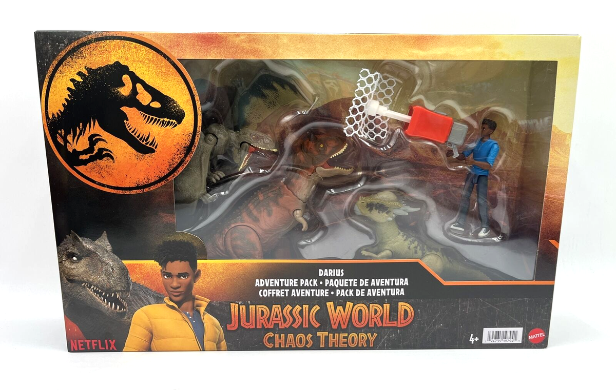 Jurassic World Chaos Theory Darius Adventure Pack Set 2024 Camp