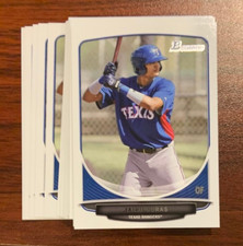 2013 Bowman BP105 Jairo Beras 18 count lot Texas Rangers
