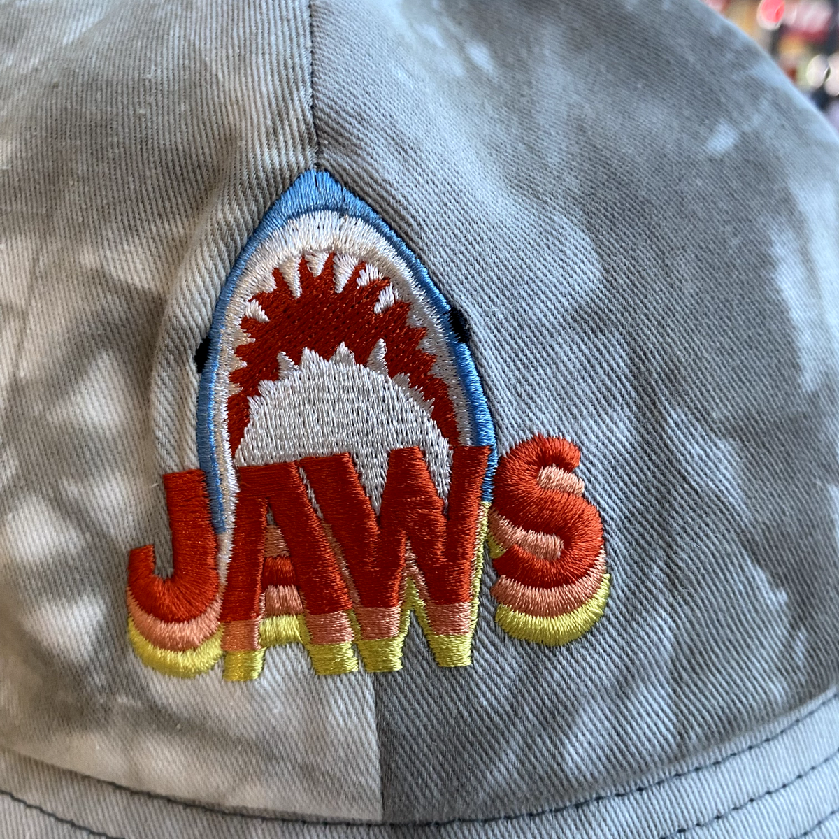 USJ Universal Studios Japan Jaws Cosplay Cap BasketHat gray