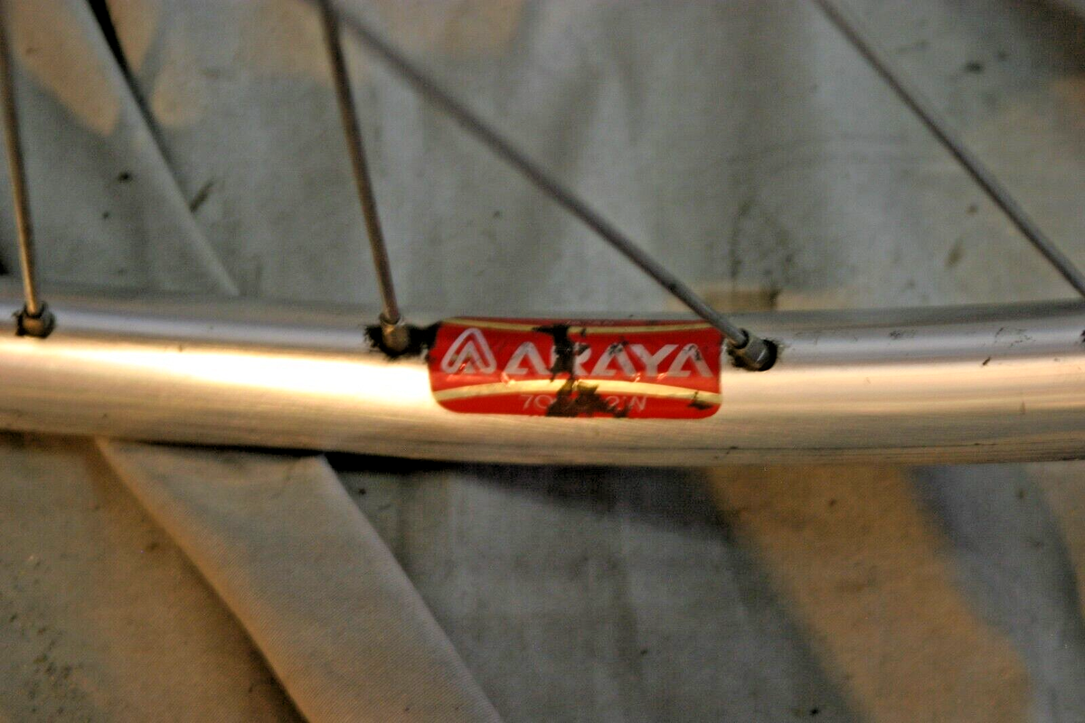 Araya Rear 700c Fixie Bike Wheel ACS Hub 100mm 22mm 32S AV Fixed