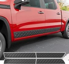 For 2019-2025 Chevy Silverado GMC Sierra 1500 Door Molding Trim Rocker Panel