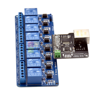 8/16 CHANNELS RELAY Ethernet Control Module LAN WAN Network WEB Server