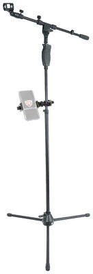 #ad Rockville Karaoke Microphone Stand w Hand Clutch360° Swivel Smartphone Mount $46.45