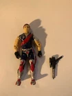 G I Joe Xamot 1985 with gun hes weird on the cartoons
