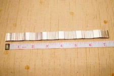 VINTAGE USED  Aimante Stainless Steel Magnetic expandable watch  Bracelet 15mm