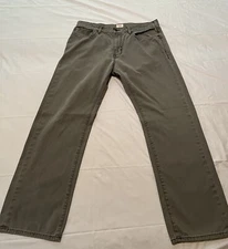 DOCKERS STRAIGHT FIT MENS PANTS,SIZE 34X30 .COLOR GRAY.GOOD CONDITION.
