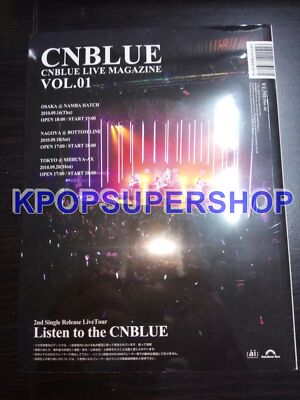 CNBlue Live Magazine Vol. 01 Listen to the CNBlue Tour DVD New