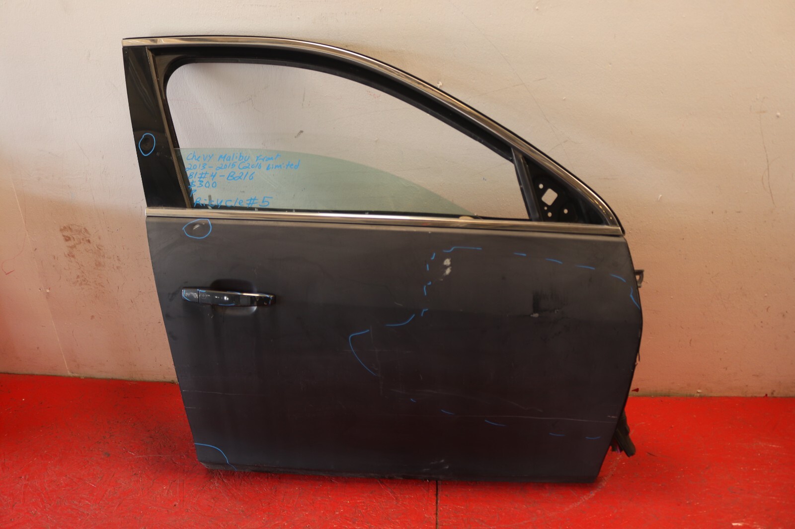 2013 2015 CHEVROLET MALIBU 2016 LIMITED RIGHT SIDE FRONT DOOR SHELL