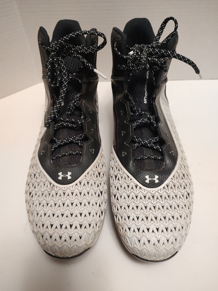 Under Armour Hammer D Football Cleats Black Noir 3022173-001  display picture 2
