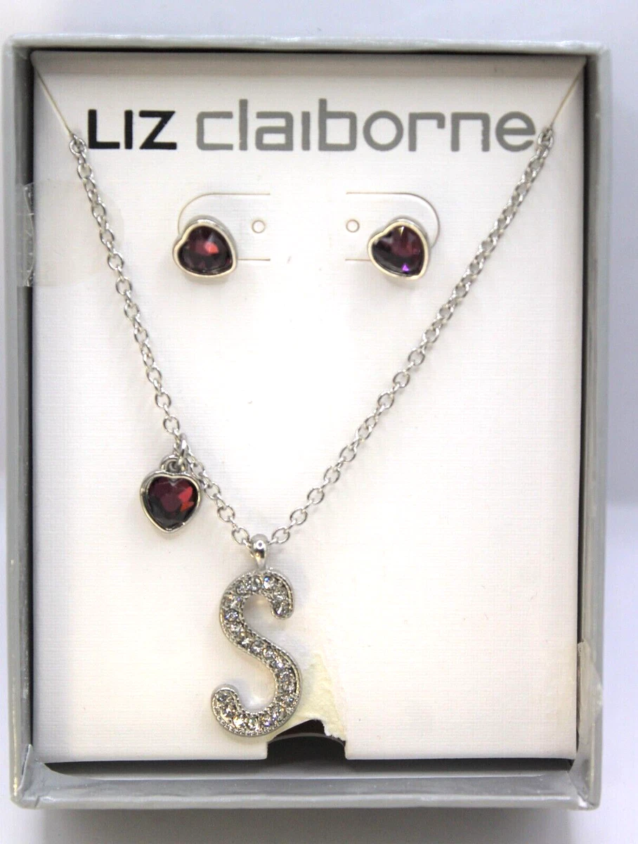 Liz claiborne clearance necklace and earrings