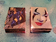 1995 Krome ... Razor Series 1 Chromium ... Complete 90 Card Set