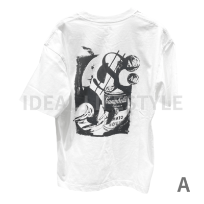 T-shirt Andy Warhol Citation Yeux Fermés Taille S Junior - Noir, Coton, Occasion Très Bon état