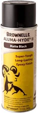 Brownells Aluma-Hyde 2 Epoxy Based Firearms Finish Aerosol Can Matte Black