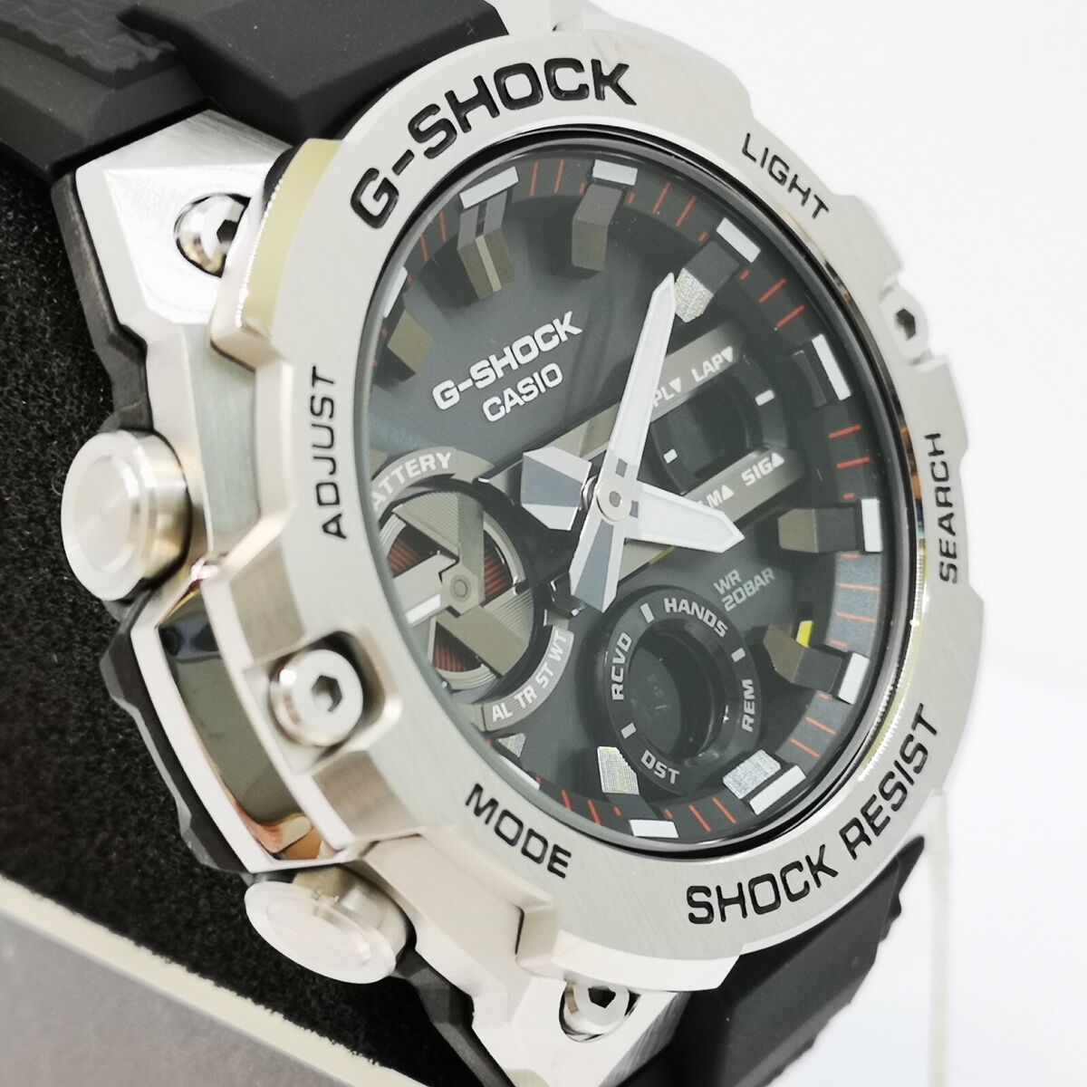 CASIO G-SHOCK G-STEEL GST-B400-1AJF Black Carbon Core Men's Watch New in Box