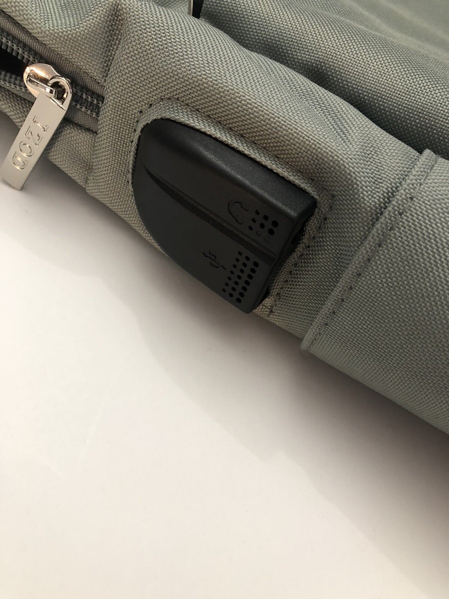 NWT IZOD Backpack IZOD Wisdom Business Travel Slim Durable Laptop Backpack USB  main image 2