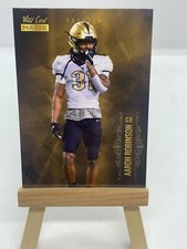 🔥 AARON ROBINSON 🔥 2021 Wild Card Matte Premier Gold New York Giants MBC-53