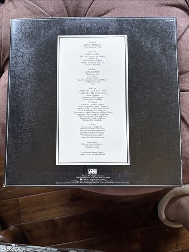 Emerson Lake & Palmer – Works (Volume 1) - 1977 Atlantic 2LP - Presswell - VG+ - 第 2/6 張圖片