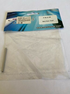 CENTURY UK P-BLE-08 BLAZE V1 MAIN FEATHERING ROTOR SHAFT R/C HELICOPTER