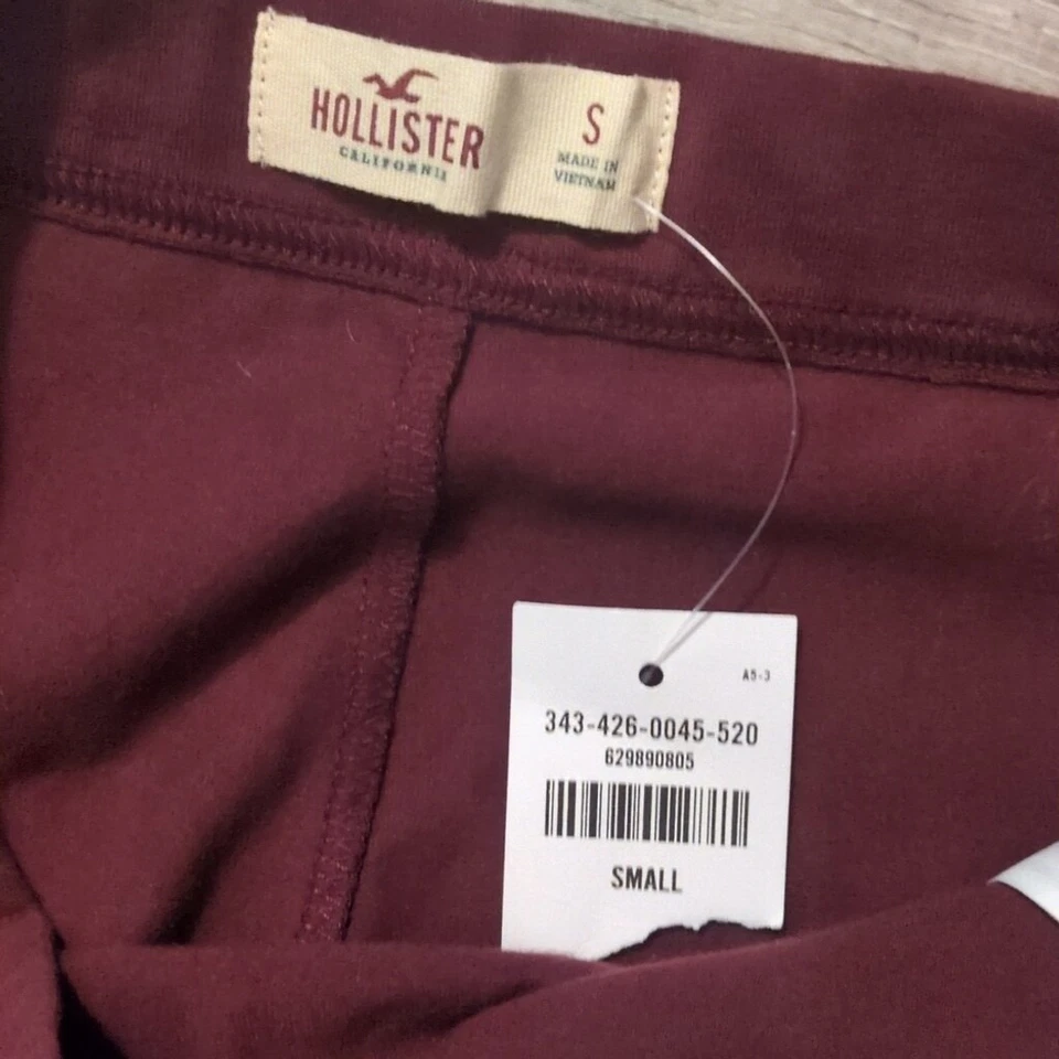 Hollister Purple Tiered Ruffle In Front Skirt Size Small - Image 2 of 4