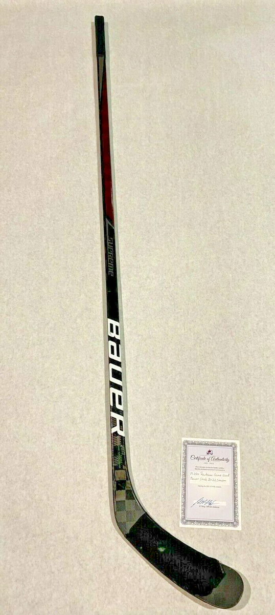 Colorado Avalanche Mikko Rantanen Game Used 21-22 Stick w/ Team
