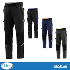Sparco Tech Reflective Work / Garage / Mechanics Cargo Trousers