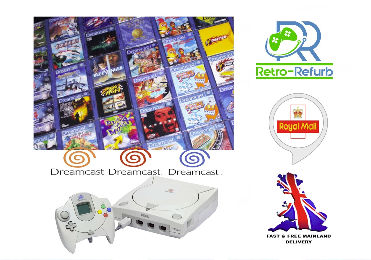 Sega Dreamcast Game's - Crazy Taxi - Sonic & More - Disc Only - Multi Listing