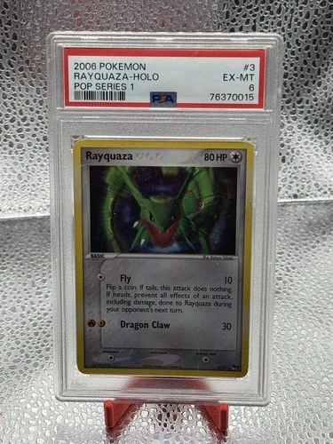 Rayquaza 003/017 POP Series 1 Holo 2006 Pokémon 🔥 PSA 6 RARE 💎