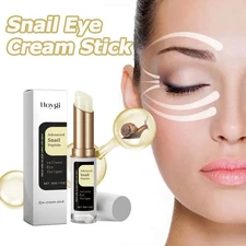 Snail Eye Cream Stick Collagen Retinol Anti Aging Dark Circles Wrinkle Treatment