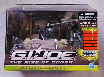 2009 G.I. Joe The Rise of Cobra Outpost Defender  Walmart Exclusive R3 Hasbro