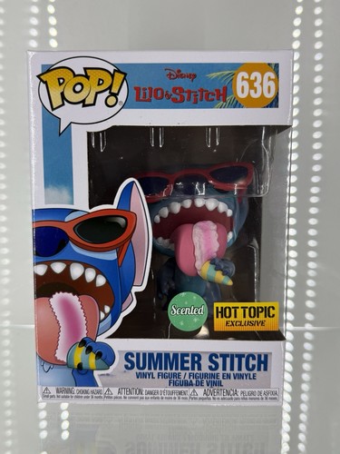 Funko Pop! Disney Summer Stitch #636 Hot Topic Exclusive Scented