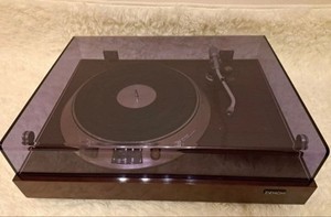 DENON DP-1000 Vintage Plattenspieler DK-110 Gehäuse manuell DirectDrive voll ...